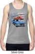Dodge American Muscle Blue and Red Mens Moisture Wicking Tanktop