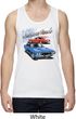 Dodge American Muscle Blue and Red Mens Moisture Wicking Tanktop