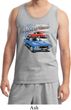 Dodge American Muscle Blue and Red Mens Tank Top