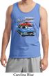 Dodge American Muscle Blue and Red Mens Tank Top