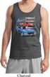 Dodge American Muscle Blue and Red Mens Tank Top