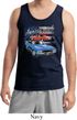 Dodge American Muscle Blue and Red Mens Tank Top