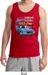Dodge American Muscle Blue and Red Mens Tank Top