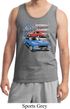 Dodge American Muscle Blue and Red Mens Tank Top