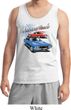 Dodge American Muscle Blue and Red Mens Tank Top