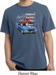 Dodge American Muscle Blue and Red Pigment Dyed Shirt
