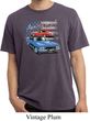 Dodge American Muscle Blue and Red Pigment Dyed Shirt
