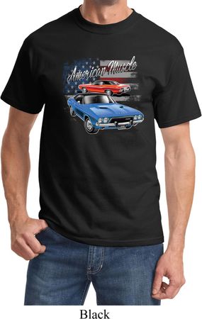 Dodge American Muscle Blue and Red Shirt