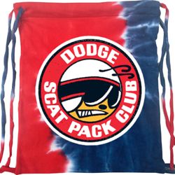 Dodge Bag Dodge Scat Pack Club Tie Dye Bag Dodge Bag Dodge Scat Pack Club Tie Dye Bag