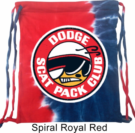Dodge Bag Dodge Scat Pack Club Tie Dye Bag