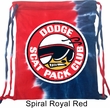 Dodge Bag Dodge Scat Pack Club Tie Dye Bag