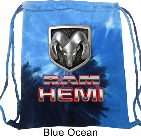 Dodge Bag Ram Hemi Logo Tie Dye Bag