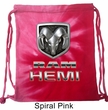 Dodge Bag Ram Hemi Logo Tie Dye Bag