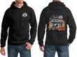 Dodge Blue and Orange Super Bee (Front & Back) Hoodie