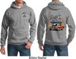 Dodge Blue and Orange Super Bee (Front & Back) Hoodie
