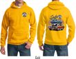 Dodge Blue and Orange Super Bee (Front & Back) Hoodie