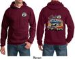 Dodge Blue and Orange Super Bee (Front & Back) Hoodie