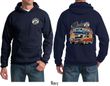 Dodge Blue and Orange Super Bee (Front & Back) Hoodie