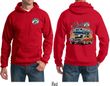 Dodge Blue and Orange Super Bee (Front & Back) Hoodie