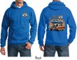 Dodge Blue and Orange Super Bee (Front & Back) Hoodie
