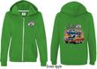 Dodge Blue and Orange Super Bee (Front & Back) Ladies Full Zip