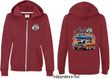 Dodge Blue and Orange Super Bee (Front & Back) Ladies Full Zip