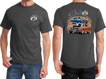 Dodge Blue and Orange Super Bee (Front & Back) T-shirt
