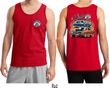 Dodge Blue and Orange Super Bee (Front & Back) Tank Top