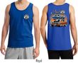 Dodge Blue and Orange Super Bee (Front & Back) Tank Top
