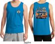 Dodge Blue and Orange Super Bee (Front & Back) Tank Top