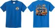 Dodge Blue and Orange Super Bee (Front & Back) Youth T-shirt