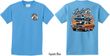 Dodge Blue and Orange Super Bee (Front & Back) Youth T-shirt