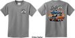 Dodge Blue and Orange Super Bee (Front & Back) Youth T-shirt