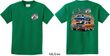 Dodge Blue and Orange Super Bee (Front & Back) Youth T-shirt