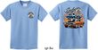 Dodge Blue and Orange Super Bee (Front & Back) Youth T-shirt