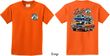 Dodge Blue and Orange Super Bee (Front & Back) Youth T-shirt