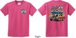 Dodge Blue and Orange Super Bee (Front & Back) Youth T-shirt