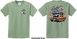 Dodge Blue and Orange Super Bee (Front & Back) Youth T-shirt