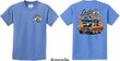 Dodge Blue and Orange Super Bee (Front & Back) Youth T-shirt