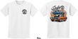 Dodge Blue and Orange Super Bee (Front & Back) Youth T-shirt