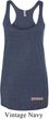 Dodge Brothers Bottom Print Ladies Tri Blend Racerback Tank Top