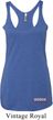 Dodge Brothers Bottom Print Ladies Tri Blend Racerback Tank Top