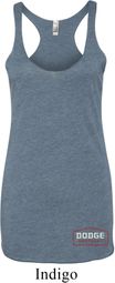 Dodge Brothers Bottom Print Ladies Tri Blend Racerback Tank Top Dodge Brothers Bottom Print Ladies Tri Blend Racerback Tank Top