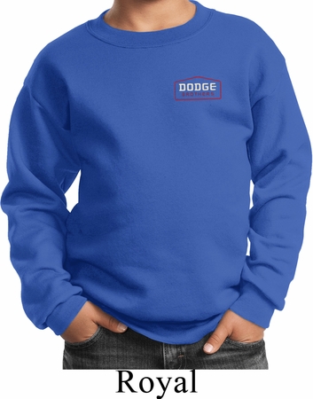 Dodge Brothers Pocket Print Kids Sweat Shirt