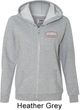Dodge Brothers Pocket Print Ladies Full Zip Hoodie