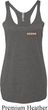Dodge Brothers Pocket Print Ladies Tri Blend Racerback Tank Top