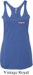 Dodge Brothers Pocket Print Ladies Tri Blend Racerback Tank Top