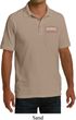 Dodge Brothers Pocket Print Mens Pique Polo Shirt
