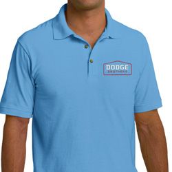 Dodge Brothers Pocket Print Mens Pique Polo Shirt Dodge Brothers Pocket Print Mens Pique Polo Shirt