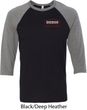 Dodge Brothers Pocket Print Mens Raglan Shirt